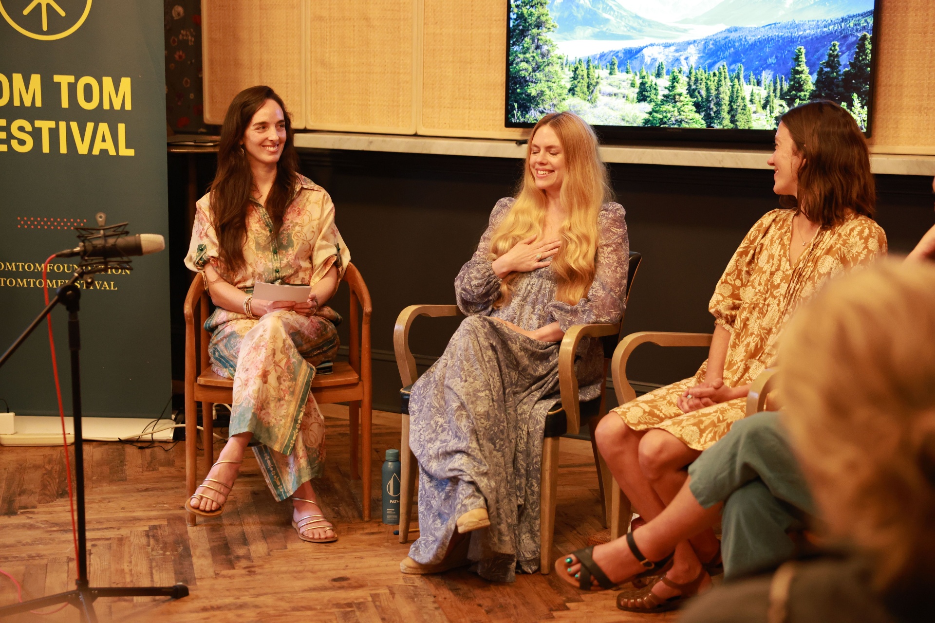 Speaking panel at Tom Tom Festival